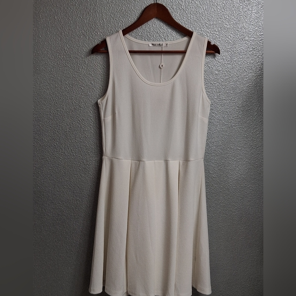 NWT White Mark Sleeveless Fit & Flare Dress  Size XL